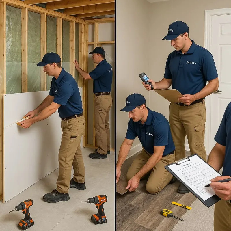 Repairs and Reconstruction process in Mattituck, NY